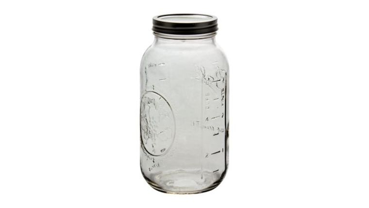Mason Jar – 64 oz. Clear – Glass | Rental