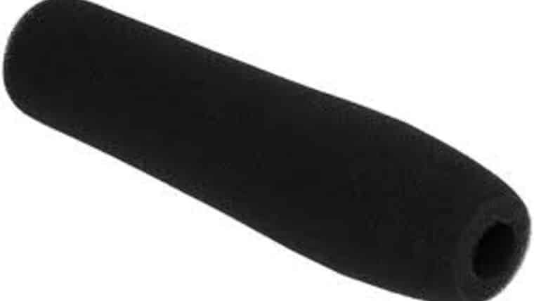Black Shotgun Windscreen for Condenser Microphone | Rental Black Shotgun Windscreen for Condenser Microphone | Rental