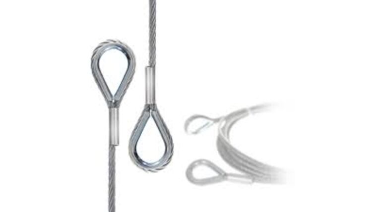 50′ Aircraft Cable w/Thimbles On Both Ends | Rental 50′ Aircraft Cable w/Thimbles On Both Ends | Rental