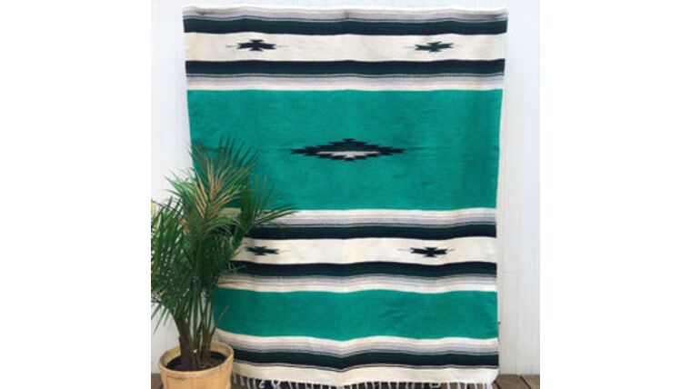 Mesa Blanket – Teal | Rental Mesa Blanket – Teal | Rental