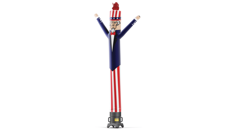 Uncle Sam Air Dancers® Inflatable Tube Man - 20' | Rental