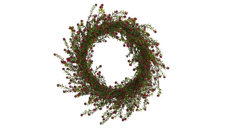 20” Boxwood and Berries Artificial Wreath | Rental 20” Boxwood and Berries Artificial Wreath | Rental