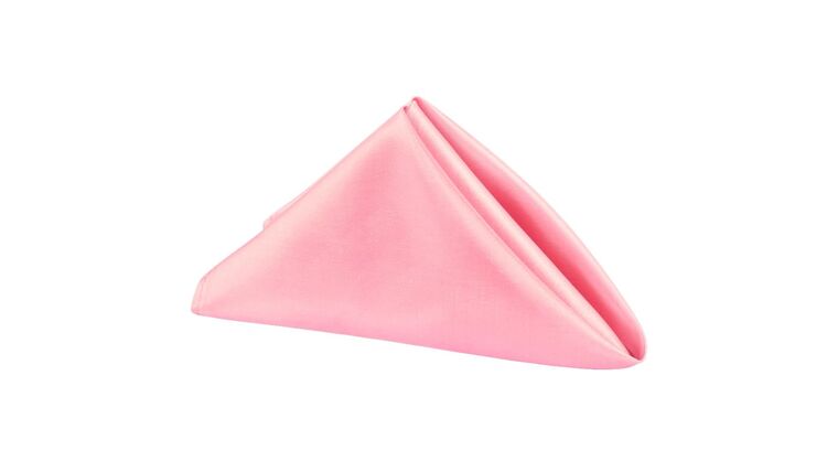 Taffeta Napkin 20″x20″ – Pink | Rental