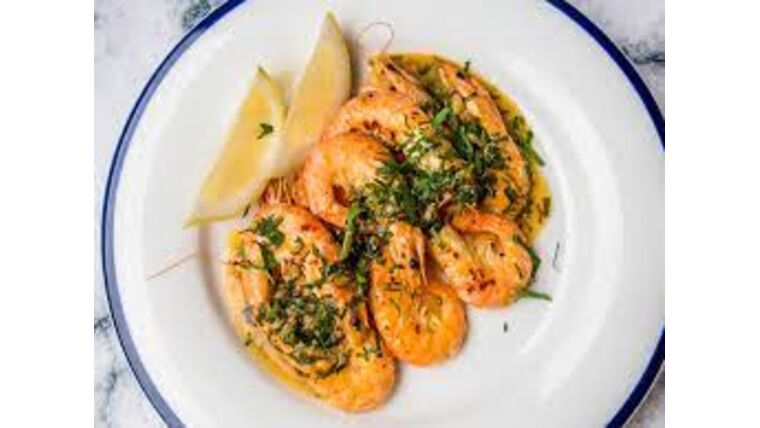 Cajun Black Tiger Prawns w/White Wine Butter Sauce | Purchase | Rental
