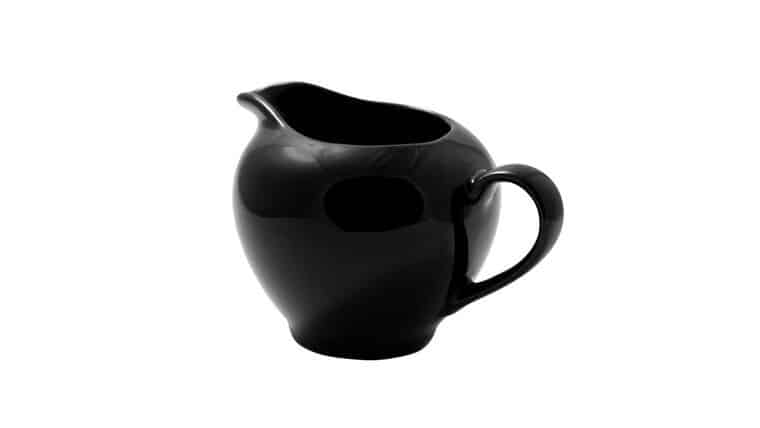 Black Rim Creamer 8 Oz. | Rental Black Rim Creamer 8 Oz. | Rental