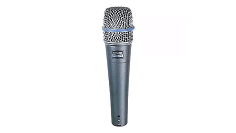 Shure Beta 57A Supercardioid Dynamic Vocal and Instrument Microphone with High Output Neodymium Element (Live Band ) | Rental
