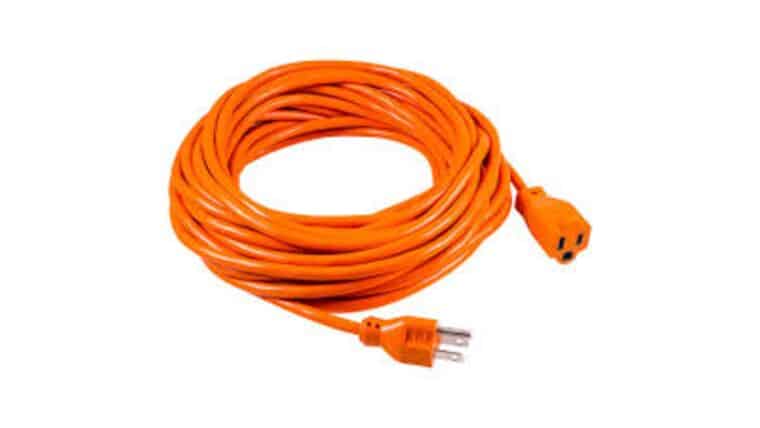 Power Cable | Orange | 14/3 | 25′ | Rental Power Cable | Orange | 14/3 | 25′ | Rental