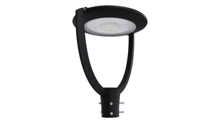 89″ White Lamp Post w/15″ White Acorn Diffuser | Rental