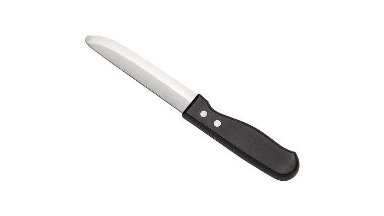Steak Knife – Black Economy Plastic Handle | Rental Steak Knife – Black Economy Plastic Handle | Rental