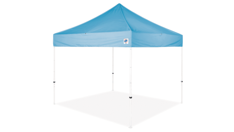 10' x 10' Commercial Pop Up Tent - Powder Blue | Rental