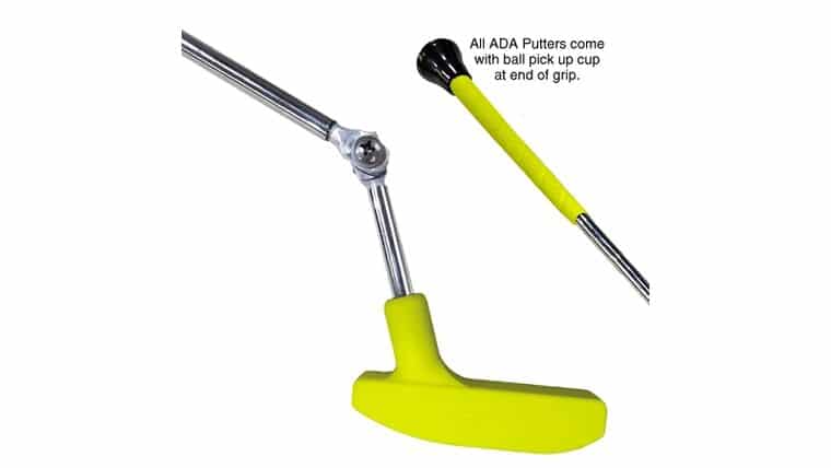 39″ ADA Black Light Yellow Urethane Mini Golf Putter | Rental 39″ ADA Black Light Yellow Urethane Mini Golf Putter | Rental