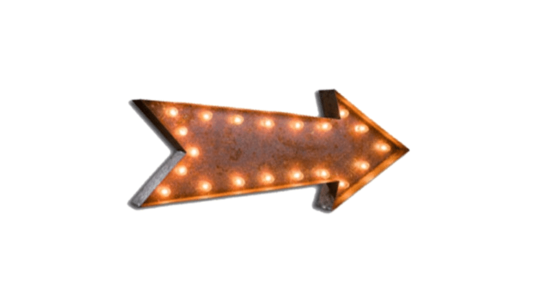 Vintage Marquee | Arrow | 36″ | Rental Vintage Marquee | Arrow | 36″ | Rental