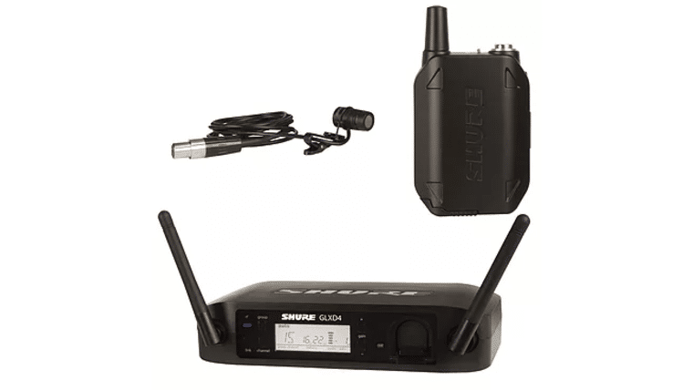 Shure GLXD14/WL185 Lavalier Wireless Microphone System | Rental