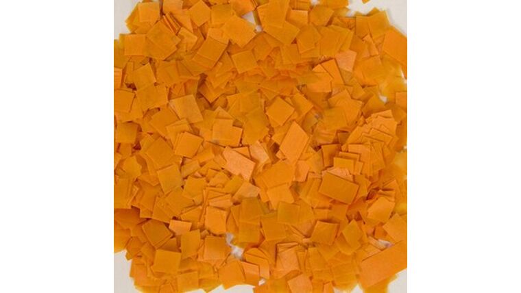 Orange Snow Tissue Confetti Bulk Purchase (1lb) | Rental Orange Snow Tissue Confetti Bulk Purchase (1lb) | Rental