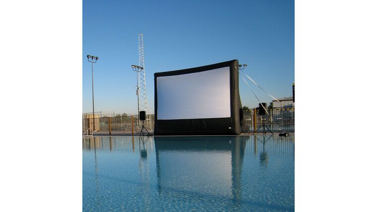 Package – 16′ x 9′ Inflatable Movie Night Package w/FM Audio Broadcast | Rental Package – 16′ x 9′ Inflatable Movie Night Package w/FM Audio Broadcast | Rental