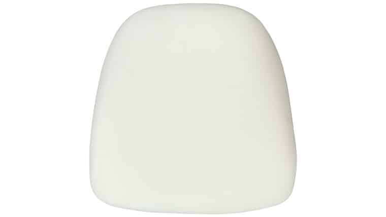 Chair Pad – Ivory Hard Tufted Vinyl Chiavari Chair Cushion | Rental Chair Pad – Ivory Hard Tufted Vinyl Chiavari Chair Cushion | Rental