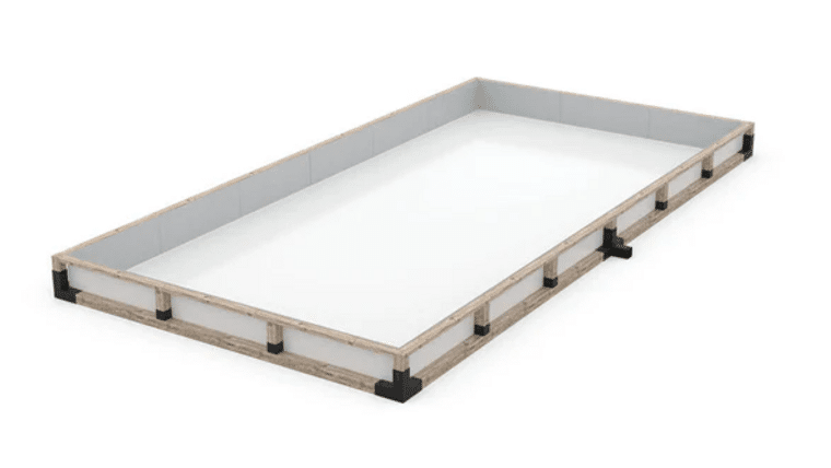 12′ x 24′ Munro Grid Portable Ice Hockey Rink Kit with Liner and Puckboards | Rental 12′ x 24′ Munro Grid Portable Ice Hockey Rink Kit with Liner and Puckboards | Rental