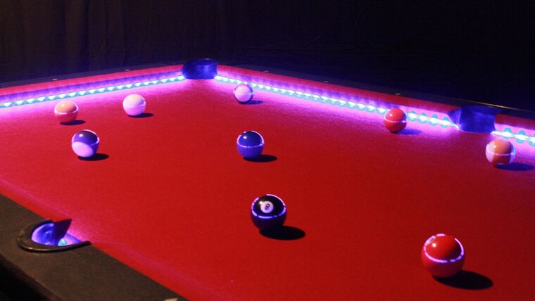 Billiards/Pool LED Illuminated Game Table | Rental Billiards/Pool LED Illuminated Game Table | Rental