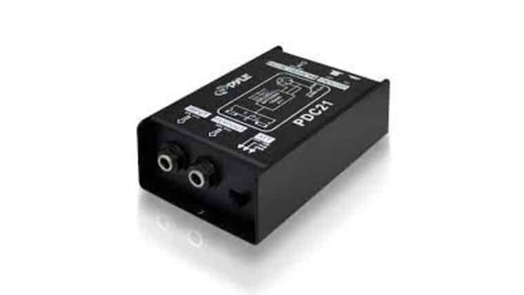 Pyle-Pro PDC21 1/4” Instrument To Balanced & Unbalanced (1/4”/XLR) Direct Box | Rental Pyle-Pro PDC21 1/4” Instrument To Balanced & Unbalanced (1/4”/XLR) Direct Box | Rental