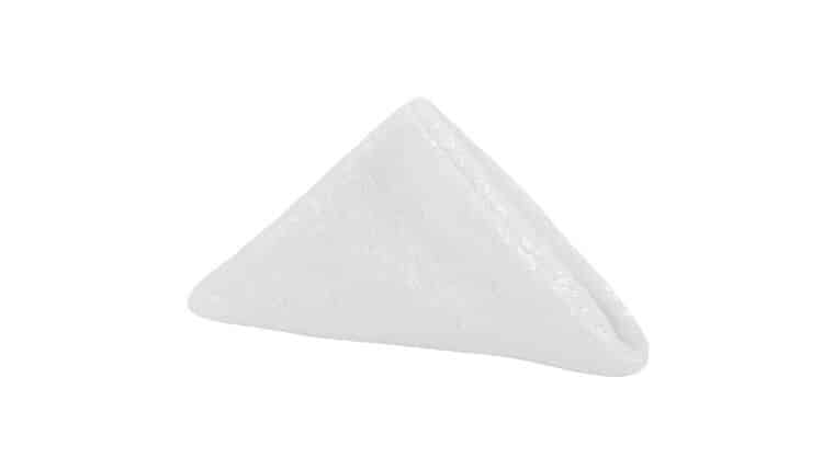 Glitz Sequin Napkin 20″x20″ – White | Rental