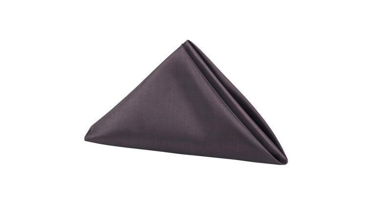 Taffeta Napkin 20″x20″ – Eggplant/Plum | Rental