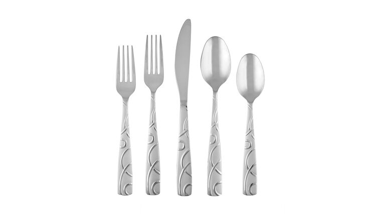 Roam Sand Silver Dinner Spoon | Rental