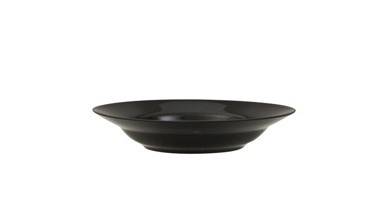 Black Rim Soup Bowl 9, 10oz. | Rental Black Rim Soup Bowl 9, 10oz. | Rental