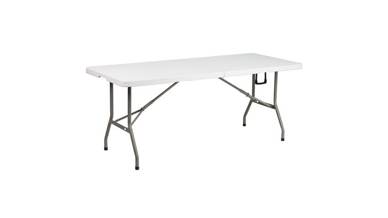 Banquet Table | Plastic | Rectangle | 6′ x 30″ | Bi-Fold | Rental Banquet Table | Plastic | Rectangle | 6′ x 30″ | Bi-Fold | Rental