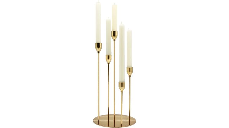 Gold Taper Candle Holders,Metal 5 Arms Candelabra Centerpieces for Christmas Wedding Dinner Table Halloween Decoration(Candle Excluded) | Rental Gold Taper Candle Holders,Metal 5 Arms Candelabra Centerpieces for Christmas Wedding Dinner Table Halloween Decoration(Candle Excluded) | Rental