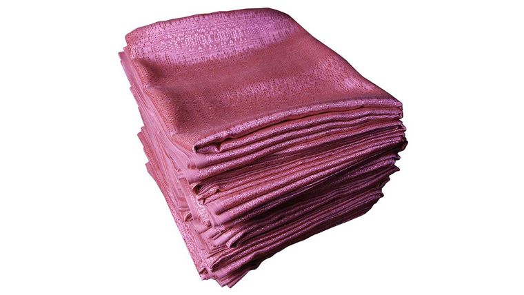 12' x 4' Raspberry Banjo Drape | Rental