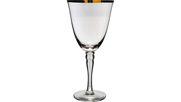 Venice Red Wine Glass – Gold Rim – 13.5 oz. | Rental