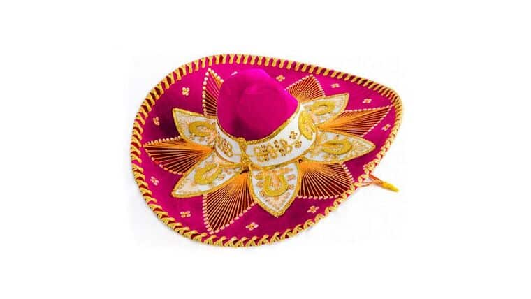 Mariachi Sombrero – Hot Pink & Gold | Rental Mariachi Sombrero – Hot Pink & Gold | Rental