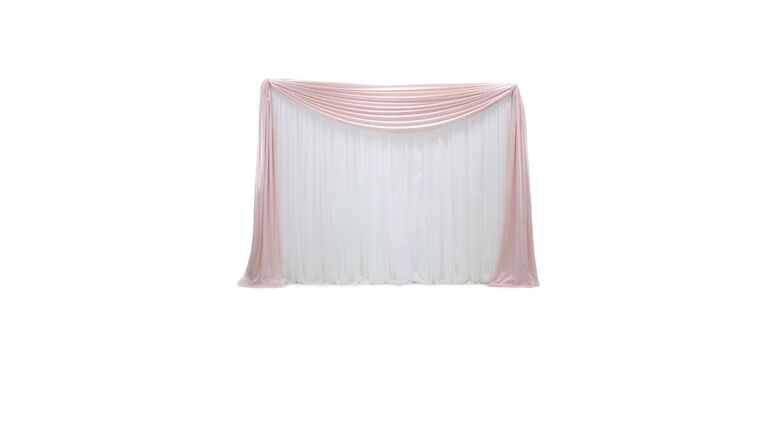 Drapery – Package – 1 Panel Fabric Backdrop 7′-12′ (Choose Colors/Fabrics) | Rental