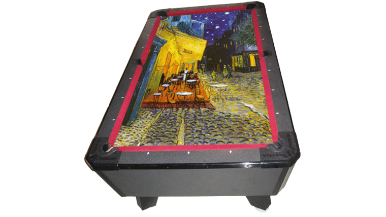 Billiards/Pool Masterpiece Game Table (Cafe At Night Felt) | Rental Billiards/Pool Masterpiece Game Table (Cafe At Night Felt) | Rental
