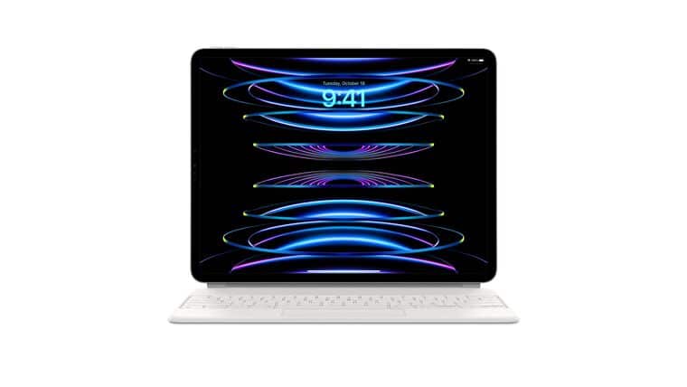 Magic Keyboard for iPad Pro 12.9‑inch (6th generation) – US English – White | Rental Magic Keyboard for iPad Pro 12.9‑inch (6th generation) – US English – White | Rental