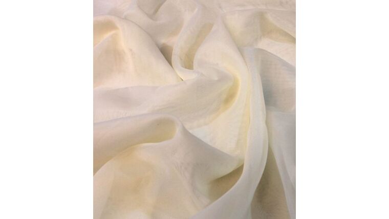 30' x 10' Ivory Sheer Celling Drape Panel | Rental
