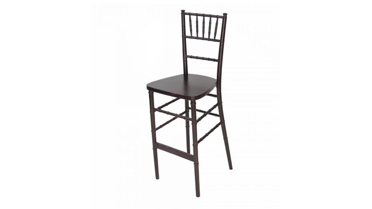 Chiavari Barstool – Mahogany | Rental