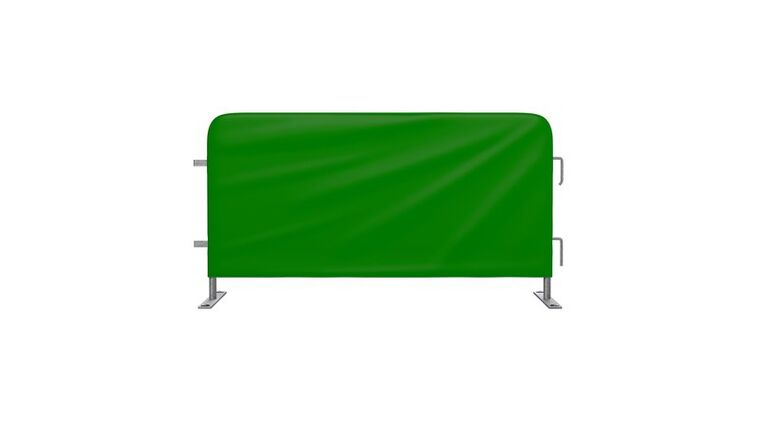 Heavy Duty Barricade Jacket Cover – Vinyl – Dark Green | Rental Heavy Duty Barricade Jacket Cover – Vinyl – Dark Green | Rental