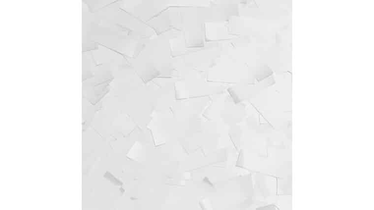 White Metallic Confetti (1 LB) | Rental White Metallic Confetti (1 LB) | Rental