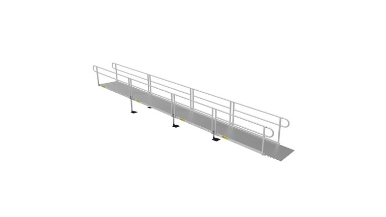 28′ L x 3′ W Solid Surface EZ-ACCESS® PATHWAY® Solo Ramp | Rental