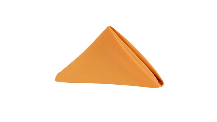 Polyester | 20″ x 20″ Burnt Orange Napkin | Rental