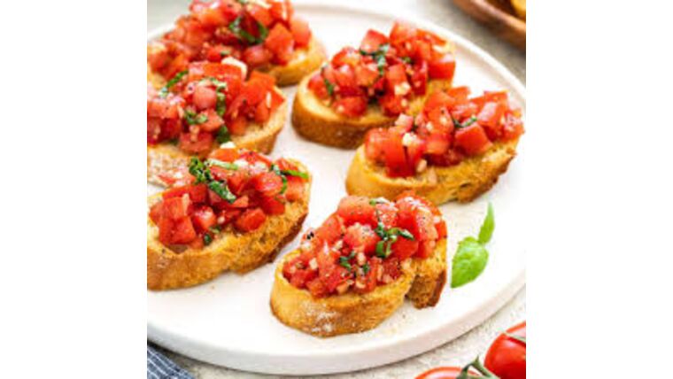 Bruschetta Purchase (Small – Serves 15) | Purchase | Rental