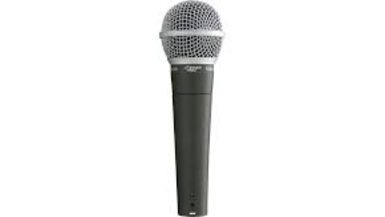 Pyle Pro PDMIC58 Professional Moving Coil Dynamic Cardioid Unidirectional Vocal Handheld Microphone | Rental