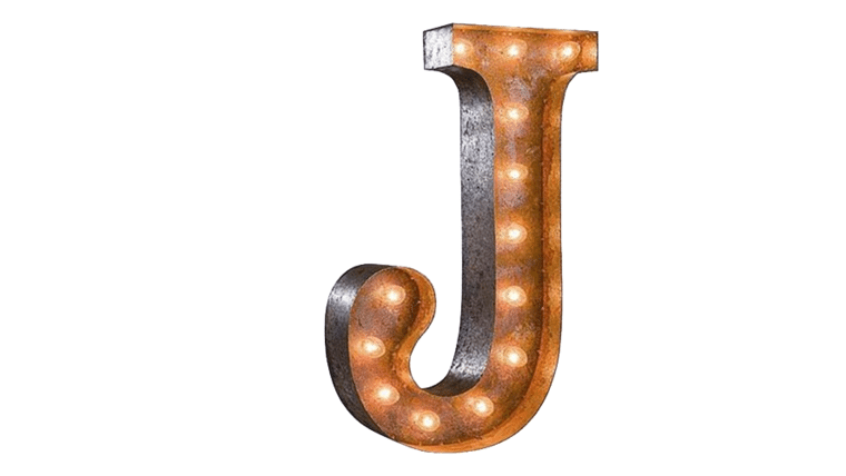 Vintage Marquee Letter – J | 36″ | Rental Vintage Marquee Letter – J | 36″ | Rental