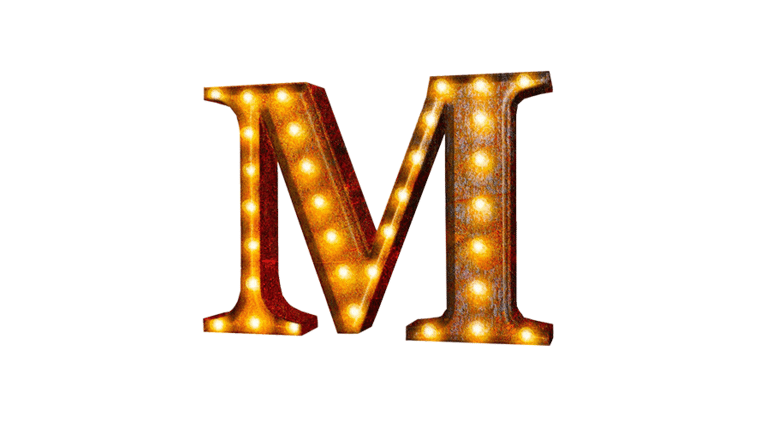 Vintage Marquee Letter | M | 36″ | Rental Vintage Marquee Letter | M | 36″ | Rental