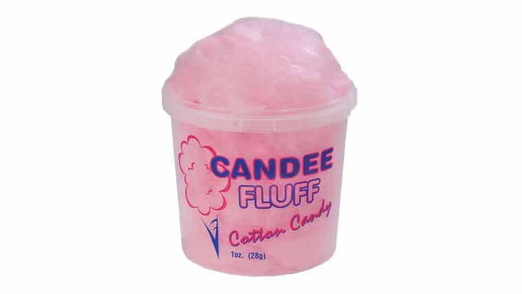 Candee Fluff® Containers with Tamper Proof Lids | Rental Candee Fluff® Containers with Tamper Proof Lids | Rental