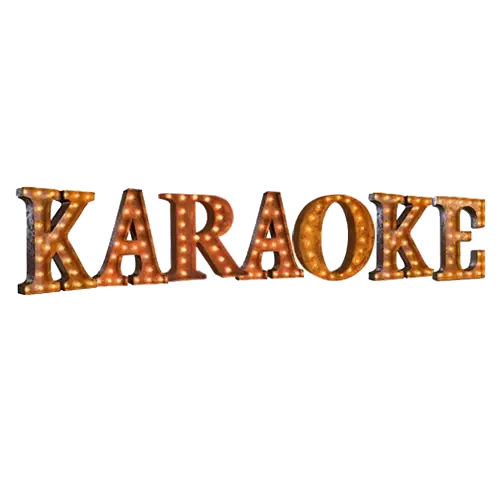 KARAOKE Vintage Marquee Letters | Rental KARAOKE Vintage Marquee Letters | Rental