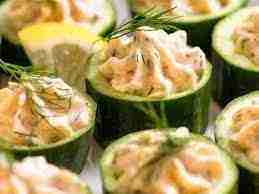 Salmon Mousse Cucumber (Large – Serves 35) | Purchase | Rental