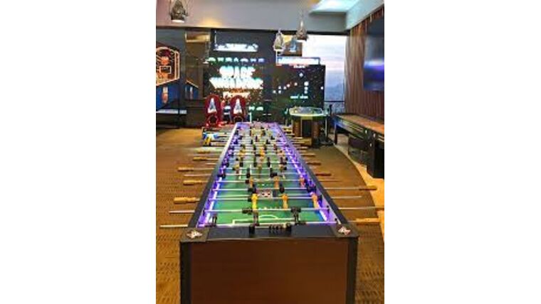 10 Player LED Illuminated Foosball Table | Rental
