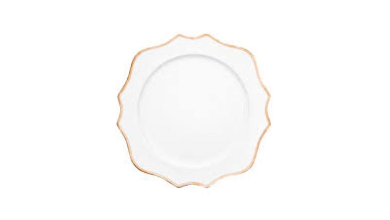 Trieste Gold Salad Plate | Rental Trieste Gold Salad Plate | Rental
